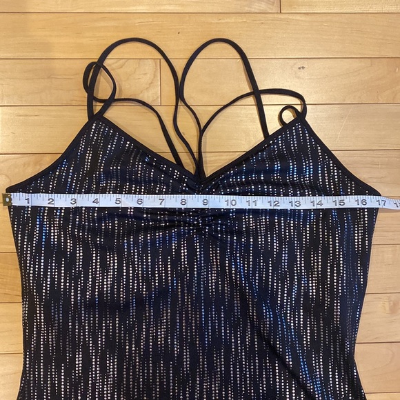 Boston Proper Black/Gold Metallic Tank - Picture 7 of 7